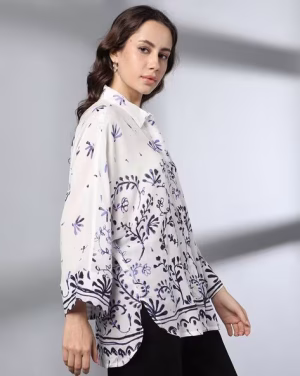 Women Printed Relaxed Fit Shirt
